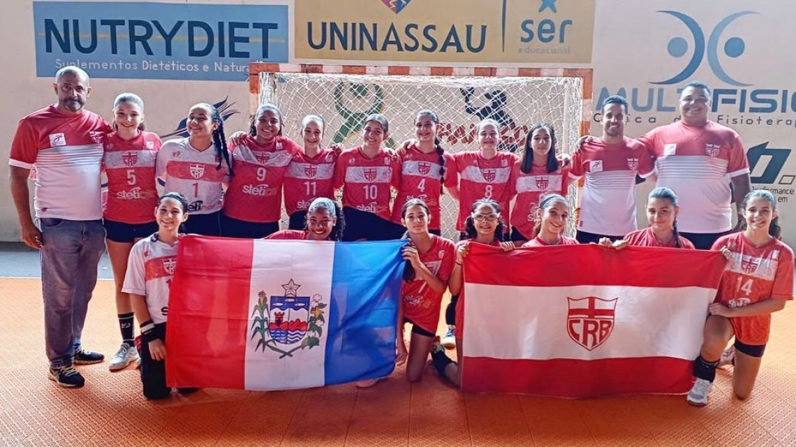 CRB é Vice-campeão na Taça Nordeste Infantil de Handebol