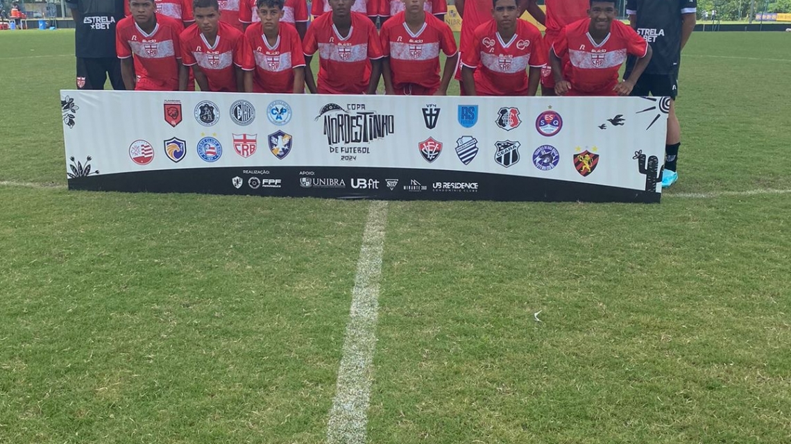 CRB Sub-15 na final da Série de Bronze da Copa Nordestinho