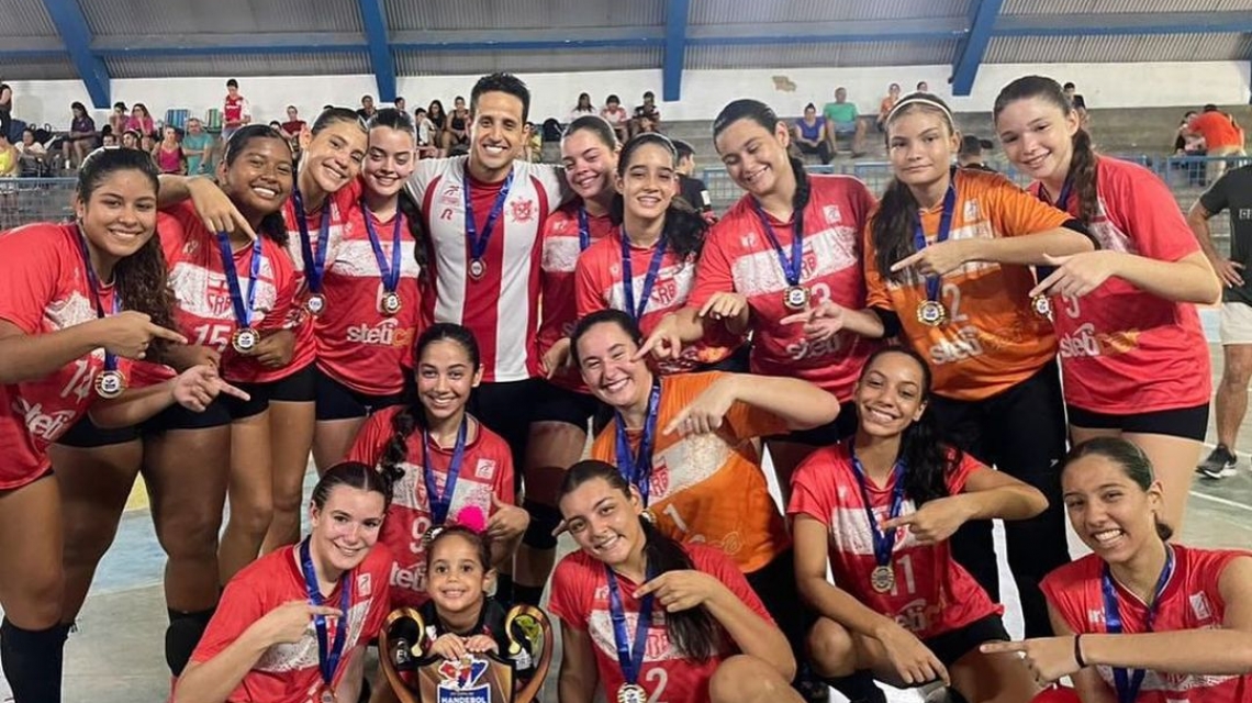 Handebol do CRB campeão da Copa Guerreiro das Alagoas