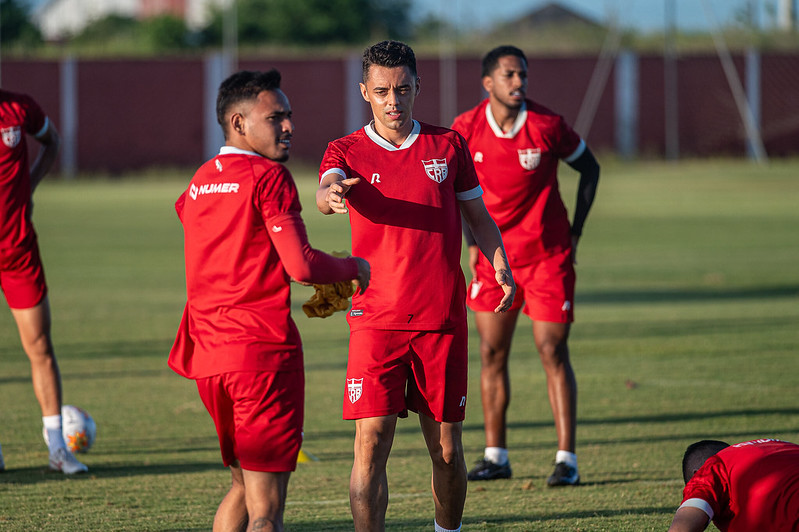 CRB finaliza preparação para enfrentar o Ferroviário pela Copa do Nordeste