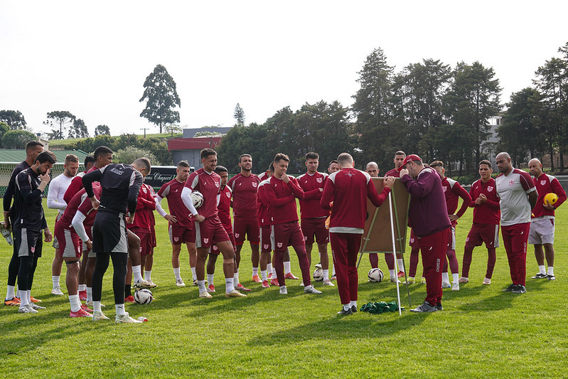 No CT Água Amarela, CRB finaliza preparação para 20ª rodada da Série B