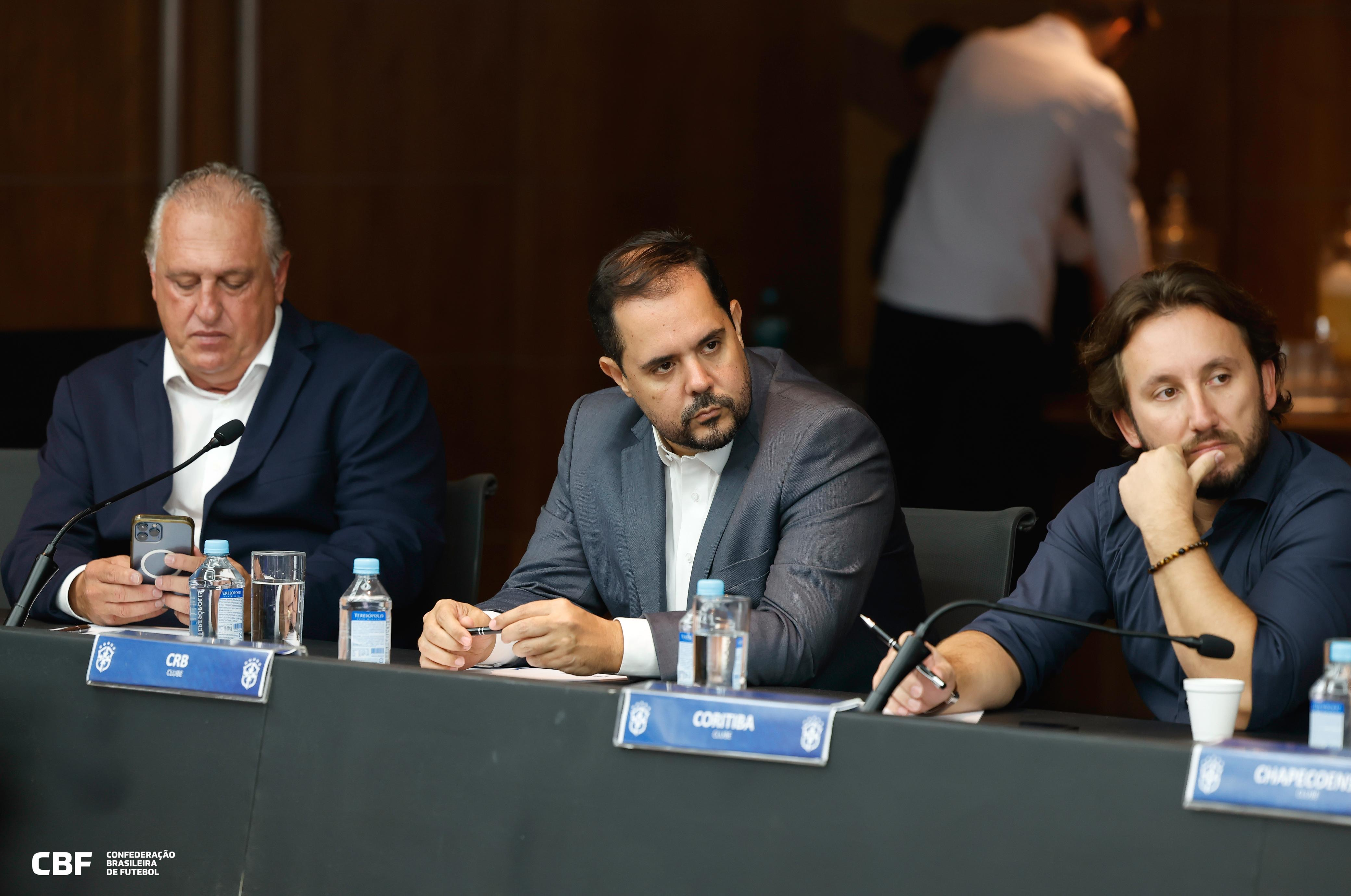 CRB participa do Conselho Técnico da Série B 2025 na sede CBF