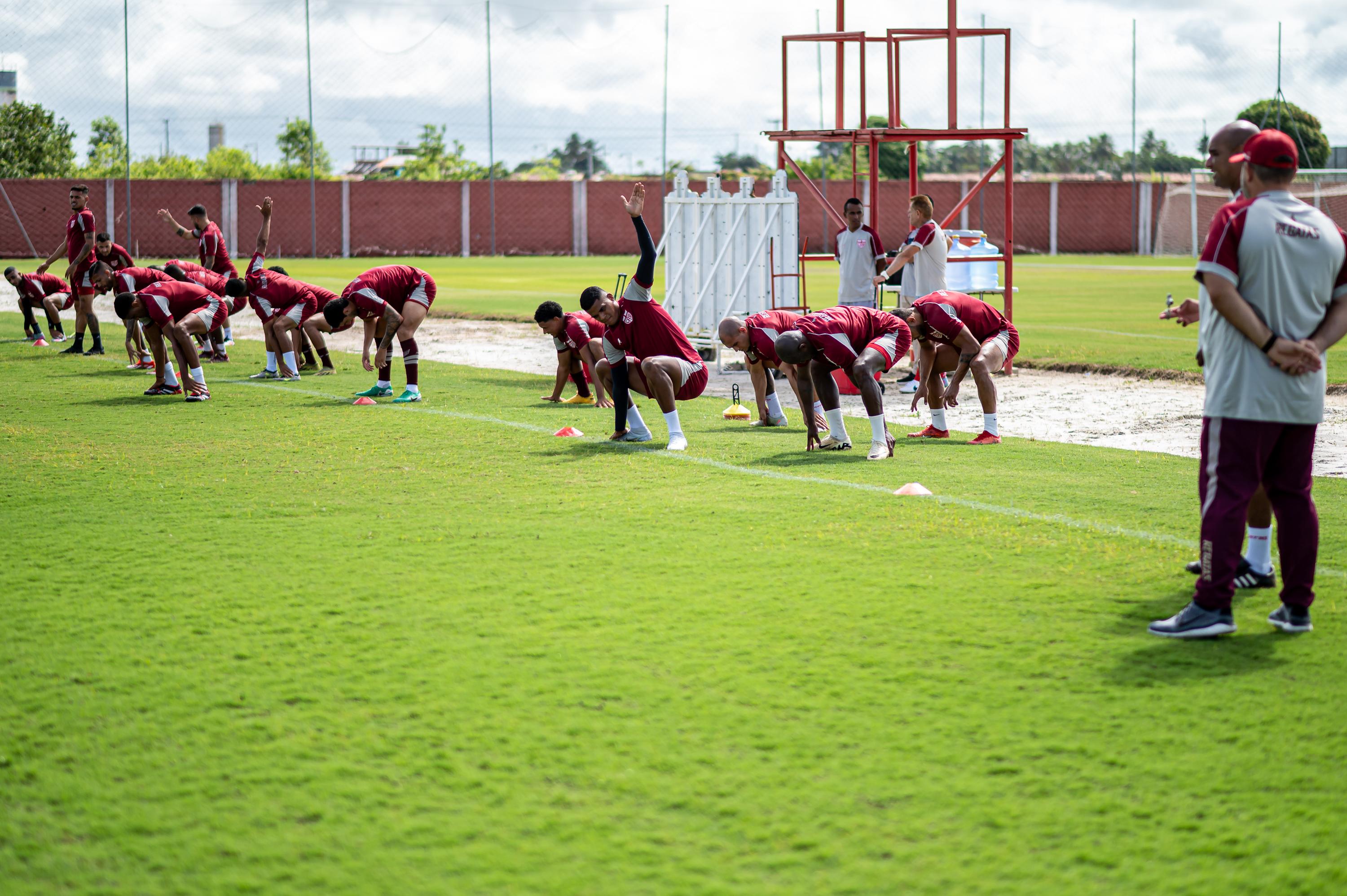 CRB inicia preparação para enfrentar o Athletic pela 21ª rodada da Série B