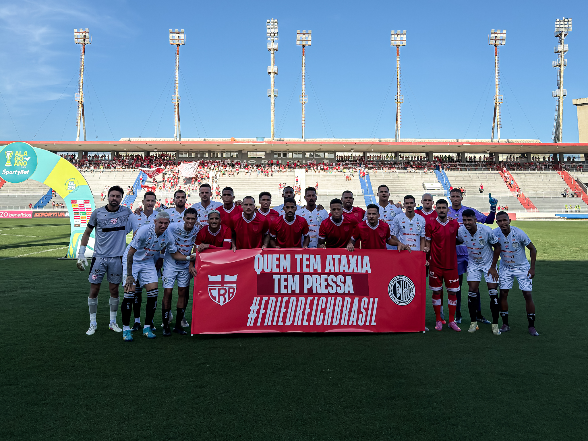 CRB e ASA se unem em ação de solidariedade em apoio à esposa do atacante Júnior Viçosa