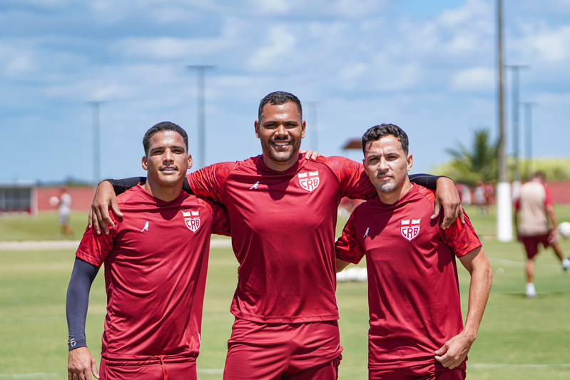 CRB finaliza preparação no CT Ninho do Galo e viaja para Fortaleza