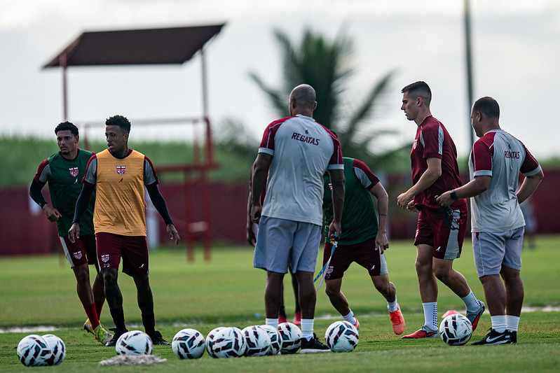 CRB finaliza preparação para enfrentar o Avaí pela Série B