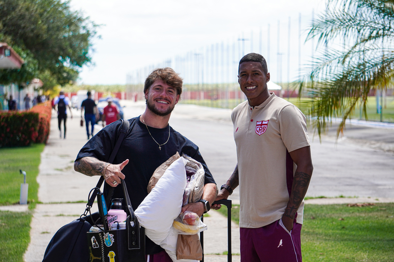 CRB treina e inicia viagem para decisão contra o Sousa pela Copa do Brasil