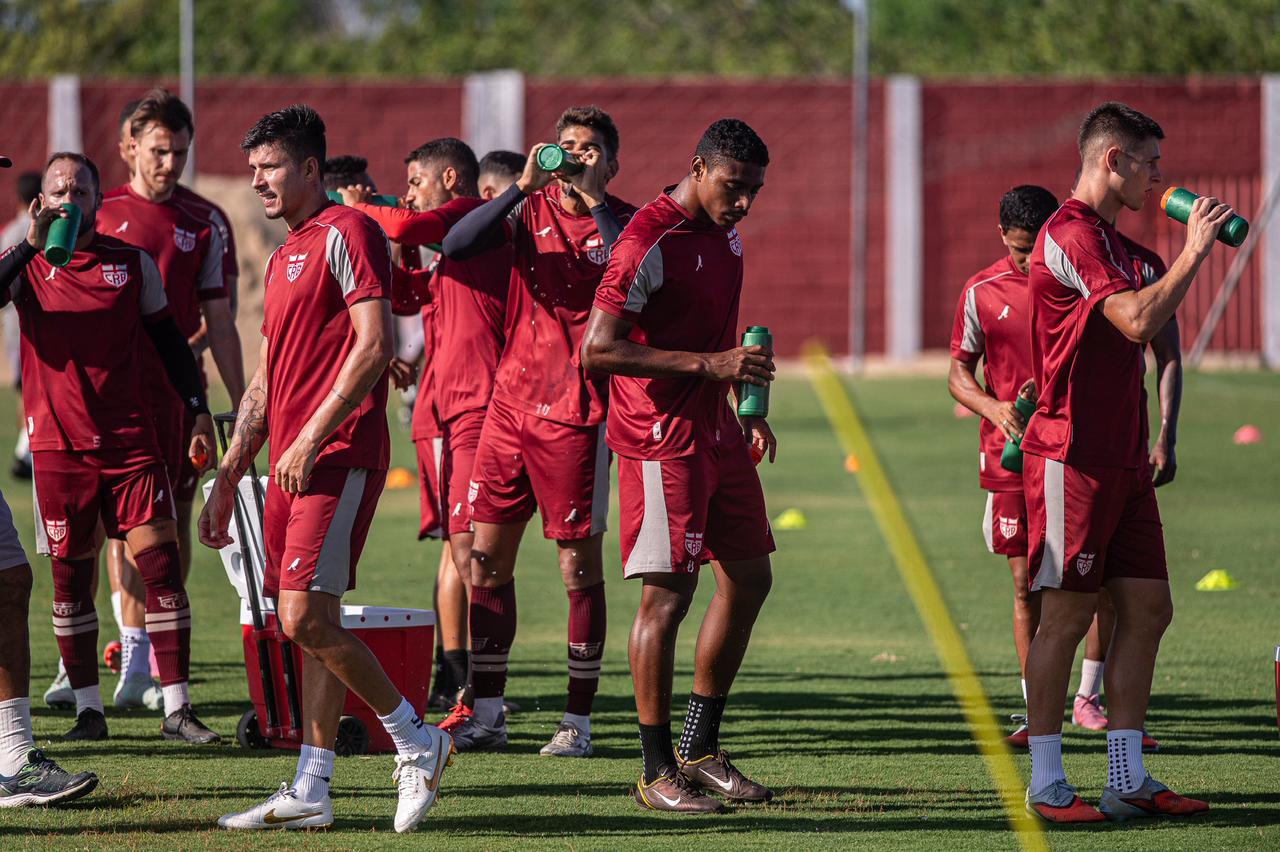 CRB se reapresenta visando à estreia na Copa do Brasil contra o Porto-BA