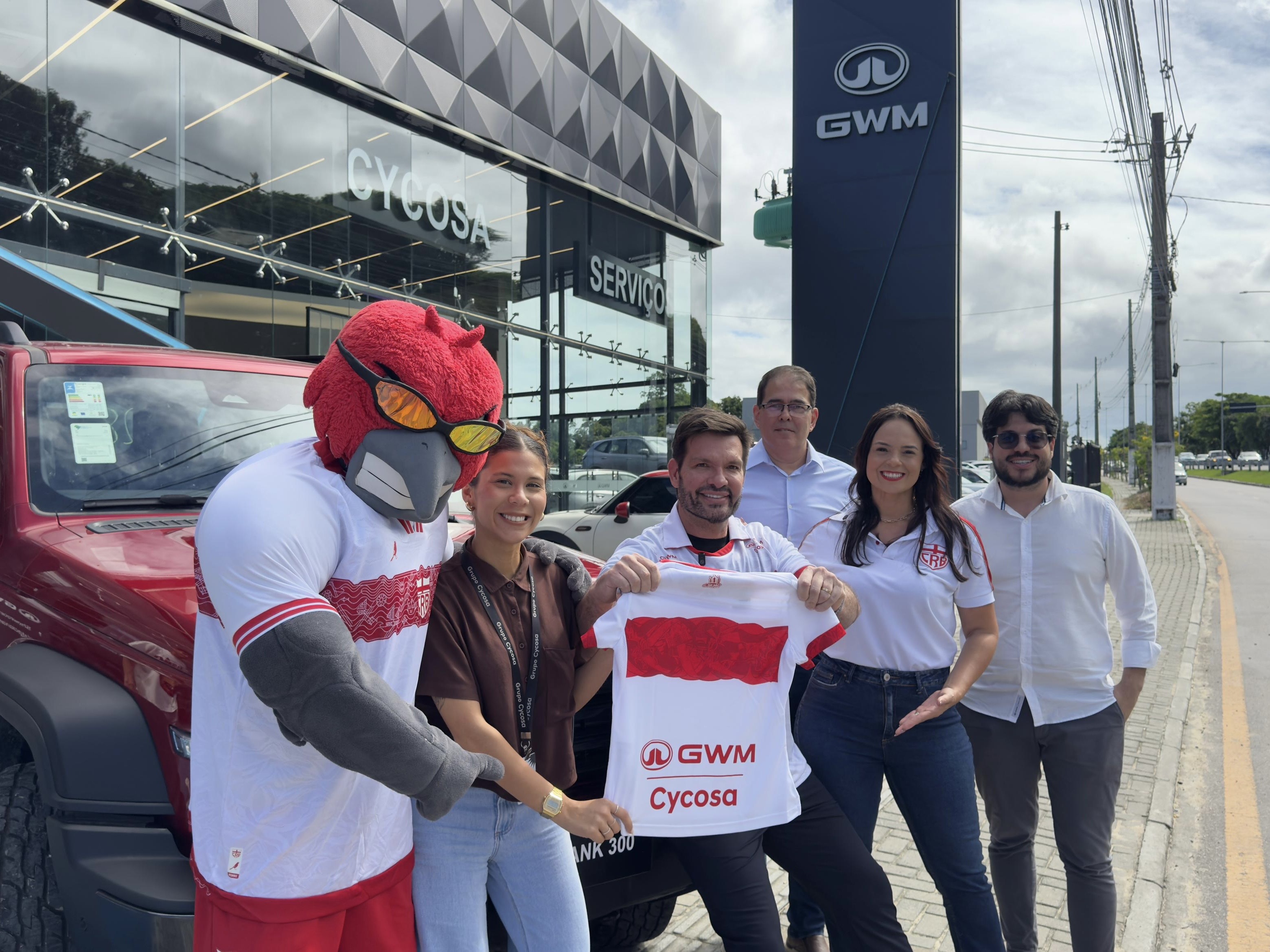 GWM Cycosa é a nova patrocinadora oficial do Clube de Regatas Brasil