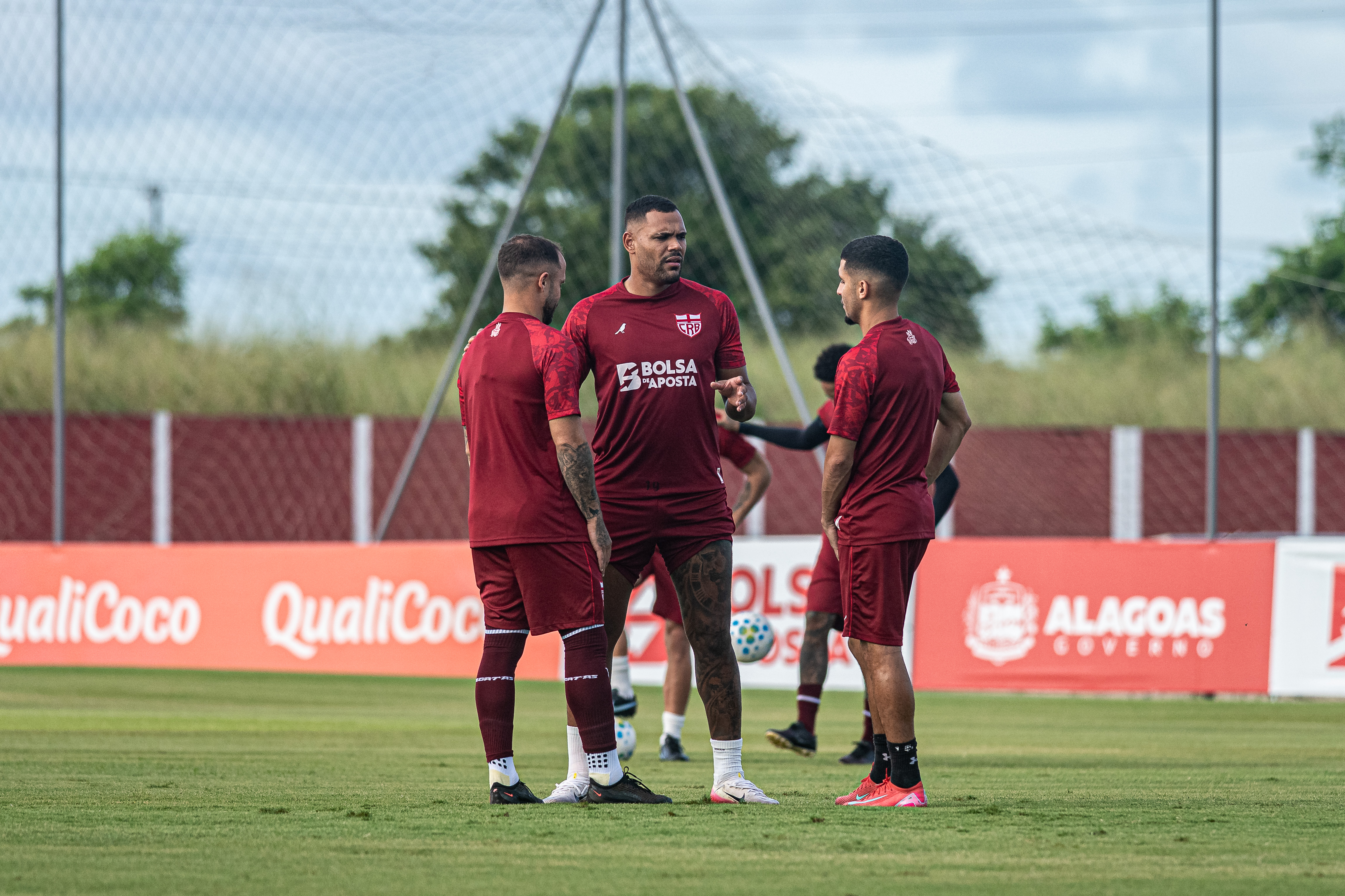 CRB finaliza preparação para enfrentar o Fortaleza pela Copa do Brasil