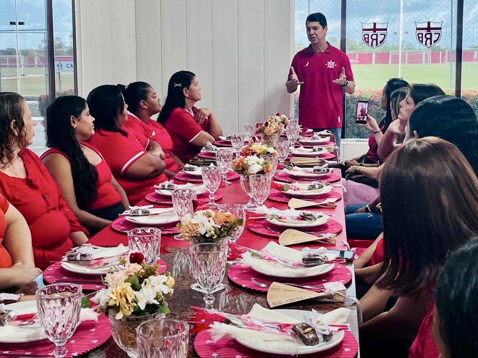 CRB promove Dia das Mães para colaboradoras no CT Ninho do Galo