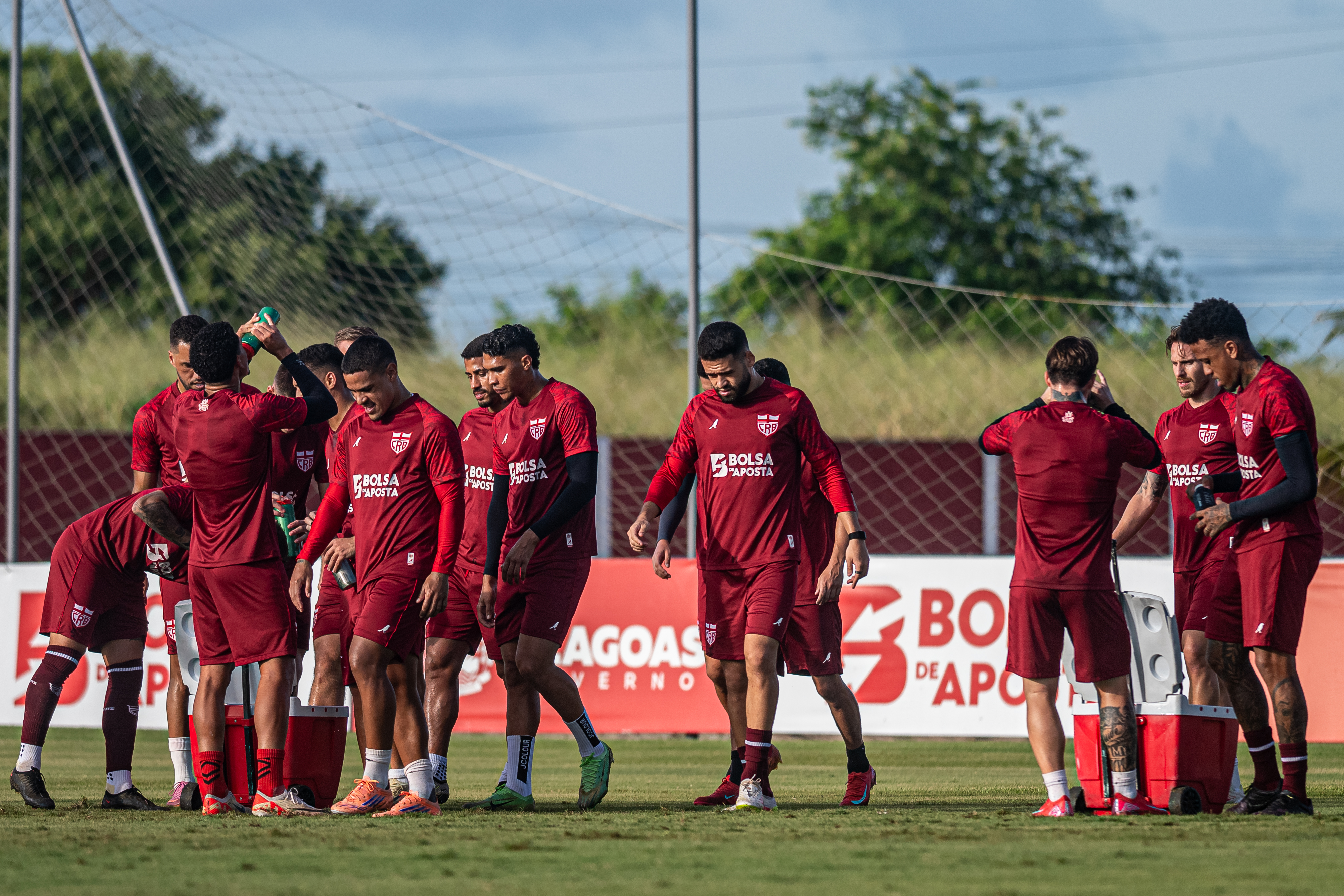 CRB finaliza preparação para enfrentar o Sport Recife