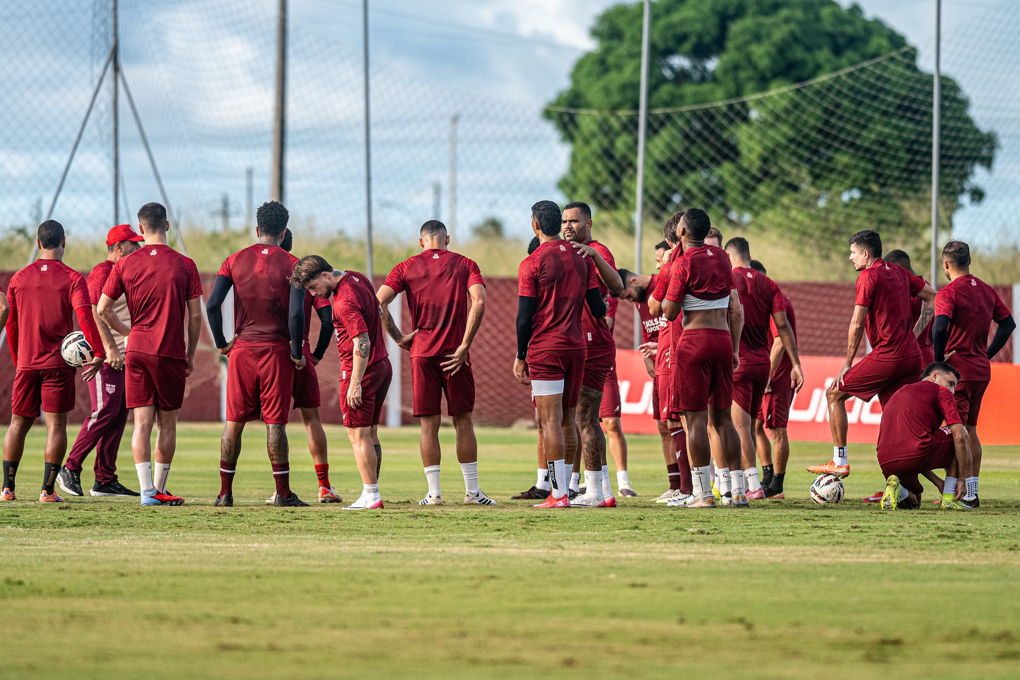 CRB finaliza preparação para enfrentar a Ponte Preta pela 10ª rodada da Série B