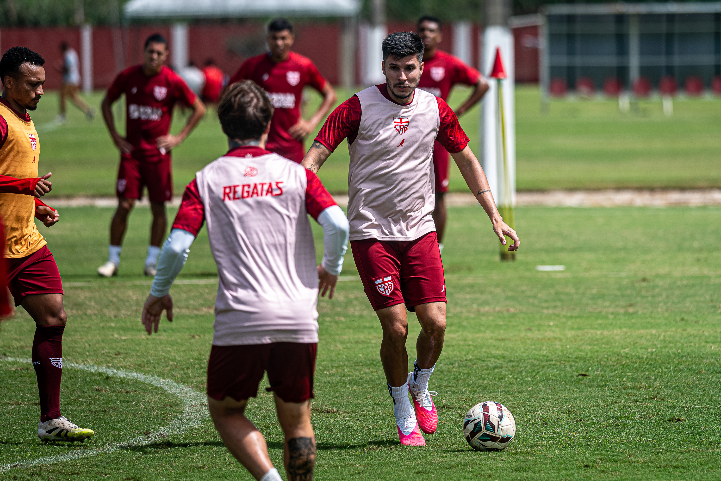 CRB encerra preparação para enfrentar o Fortaleza pela 14ª rodada da Série B