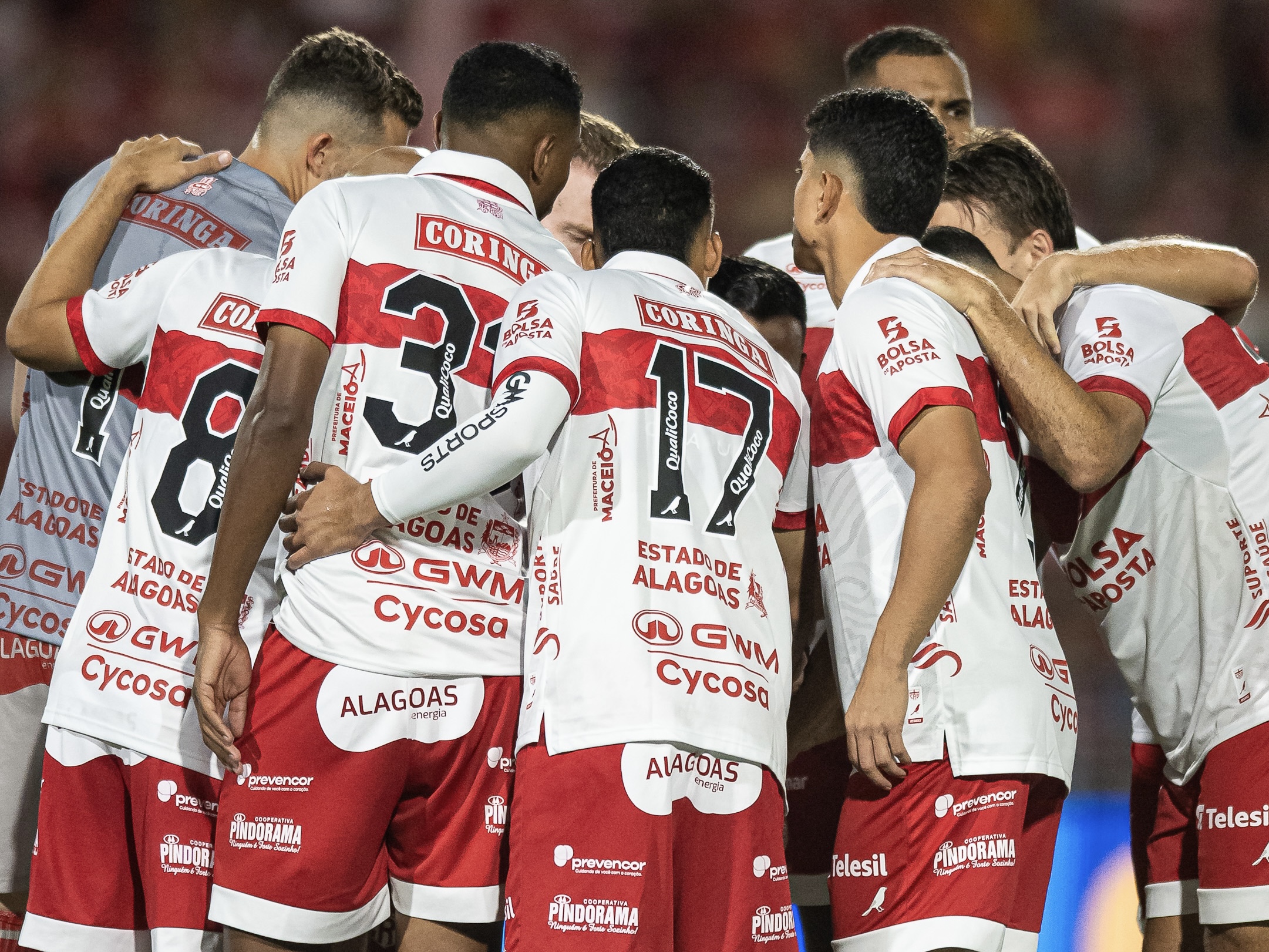 Diante de 15.200 torcedores, CRB empata com Novorizontino e chega ao sexto jogo invicto