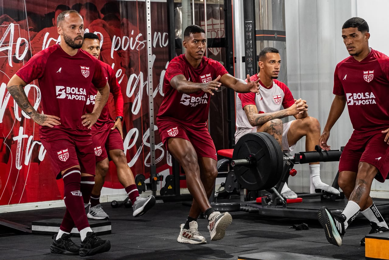 CRB se reapresenta e inicia preparação para duelo contra o Athletic pela 23ª rodada da Série B