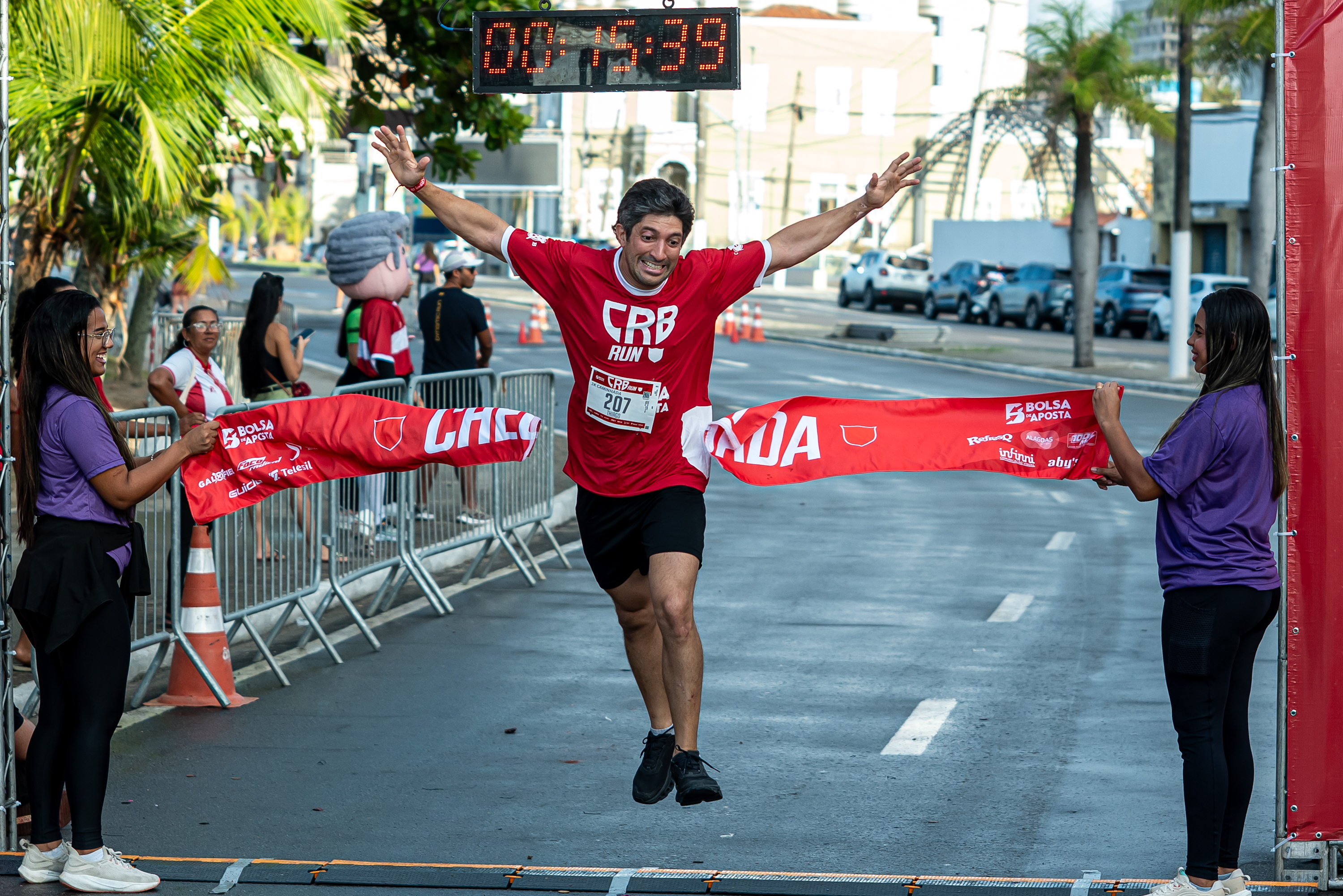 CRB Run 2026 reúne torcida regatiana na maior corrida de clubes de Alagoas