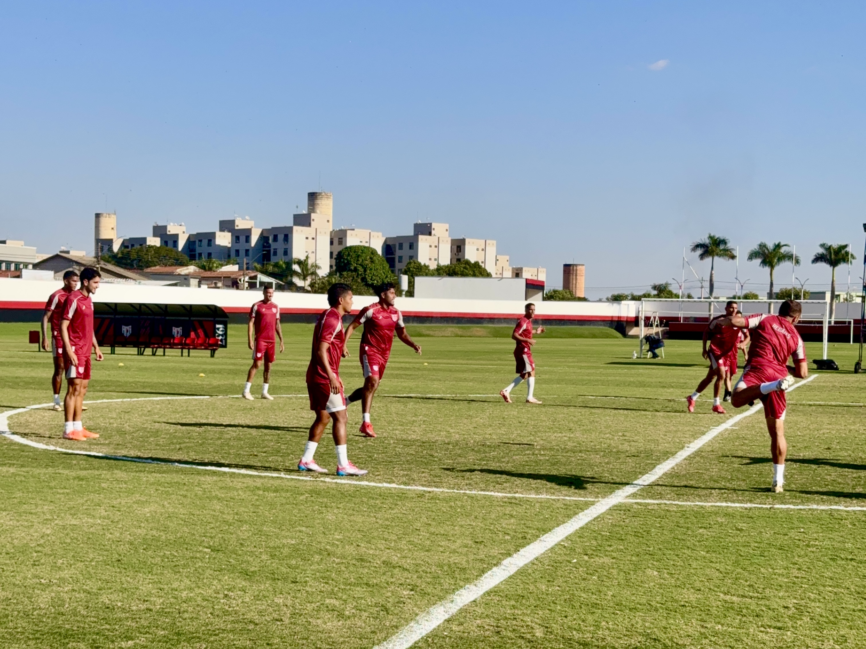CRB finaliza preparação para 18ª rodada da Série B